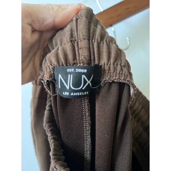 NUX yuki sleek fabric joggers women's size large - Picture 3 of 6